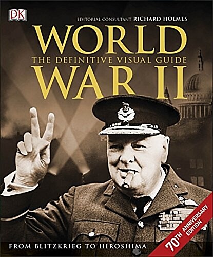 [중고] World War II The Definitive Visual Guide (Hardcover)