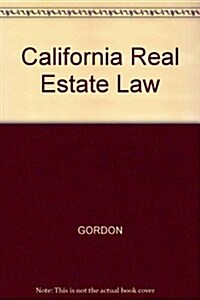 California Real Estate Law (Paperback)