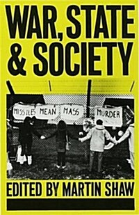 War, State and Society (Hardcover)