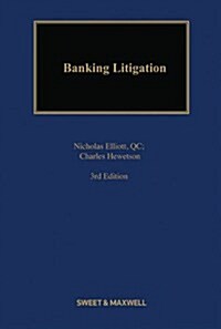 Banking Litigation (Hardcover, 3 Rev ed)