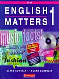 English Matters 11-14 Student Book 1 (Paperback)