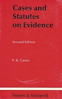 Cases and Statutes on Evidence (Paperback, New ed of 2 Revised ed)