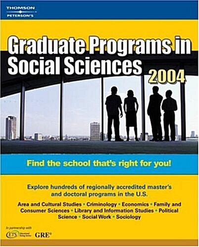Graduate Programs in Social Sciences 2004 (Paperback, 4th)