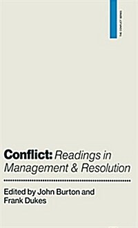Conflict: Readings in Management and Resolution (Hardcover)