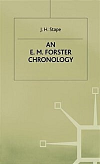 An E. M. Forster Chronology (Hardcover)