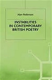 Instabilities in Contemporary British Poetry (Hardcover)