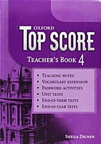 Top Score 4: Teachers Book (Paperback)