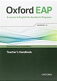 Oxford EAP: Advanced/C1: Teachers Book, DVD and Audio CD Pack (Multiple-component retail product)