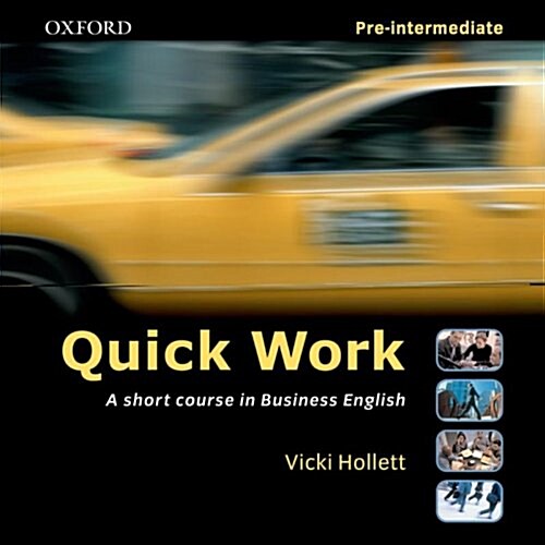 Quick Work Pre-Intermediate: Audio CD (CD-Audio)