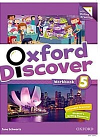 [중고] Oxford Discover: 5: Workbook with Online Practice (Multiple-component retail product)