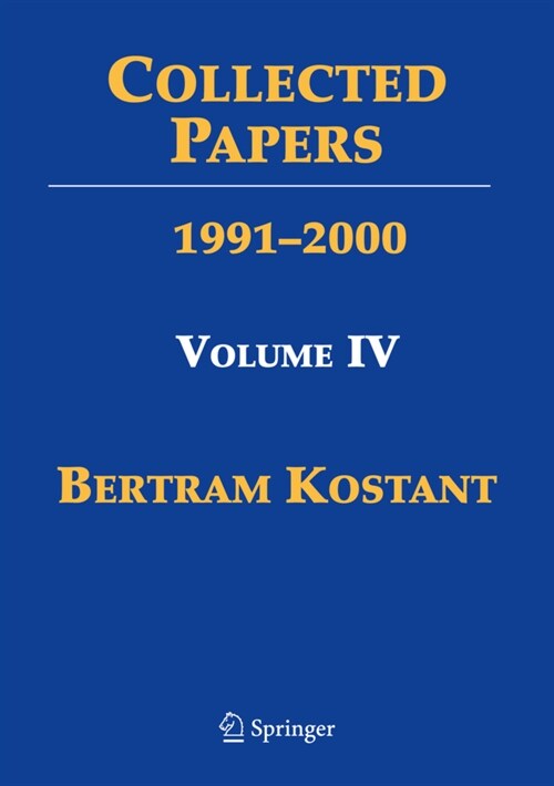 Collected Papers: Volume IV 1991-2000 (Hardcover, 2021)