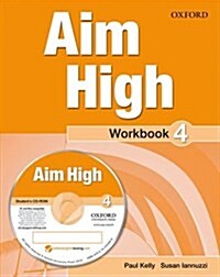 Aim High Level 4 Workbook & CD-ROM : A new secondary course which helps students become successful, independent language learners (Package)