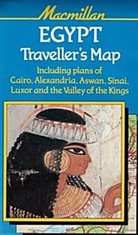 Map Egypt Travellers 2e (Sheet Map, folded)