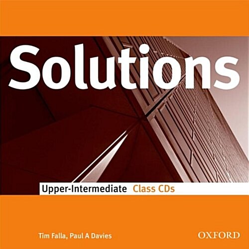 Solutions: Upper-intermediate: Class Audio CDs (2) (CD-Audio)