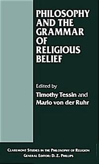 Philosophy and the Grammar of Religious Belief (Hardcover)