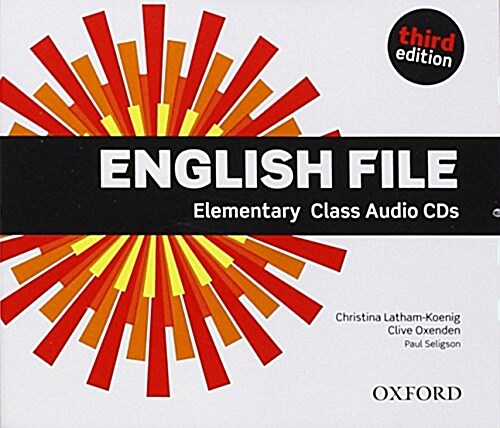 English File third edition: Elementary: Class Audio CDs : The best way to get your students talking (CD-Audio, 3 Revised edition)