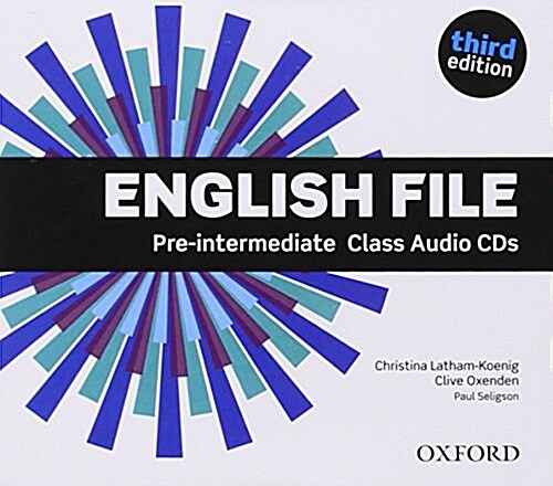 English File third edition: Pre-intermediate: Class Audio CDs : The best way to get your students talking (CD-Audio)