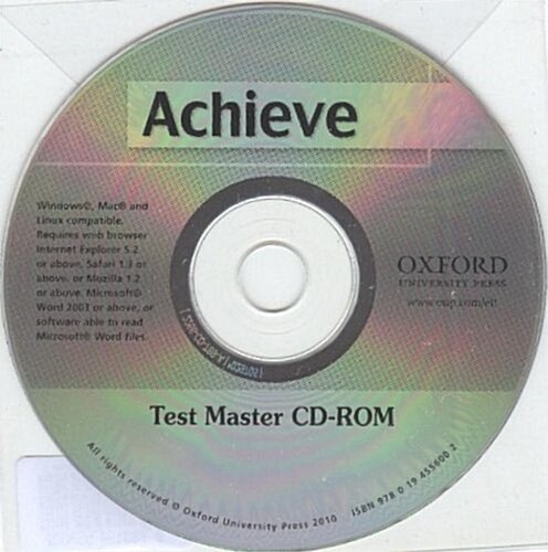Achieve: Test Master CD-ROM (levels 1-3) (CD-ROM)