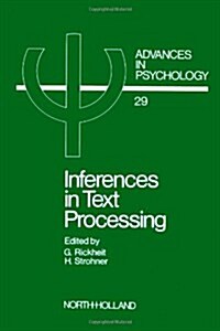 Inferences in Text Processing (Hardcover)