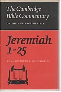 The Book of the Prophet Jeremiah, Chapters 1-25 (Hardcover)
