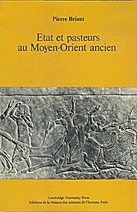 Etat Et Pasteurs Au Moyen-orient Ancien (Paperback)
