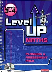 Level Up Maths: Access Teacher Planning and Assessment Pack (Level 3-4) (Package)
