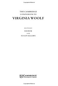 The Cambridge Companion to Virginia Woolf (Hardcover)