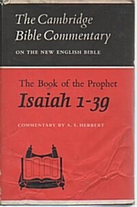 The Book of the Prophet Isaiah, 1-39 (Hardcover)