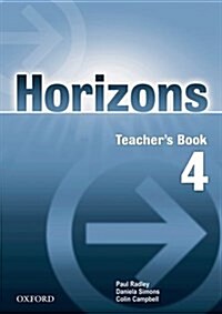 Horizons 4: Teachers Book (Paperback)