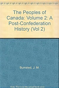 A History of the Peoples of Canada (Paperback)