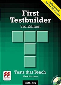 First Testbuilder 3rd edition Students Book with key Pack (Package)