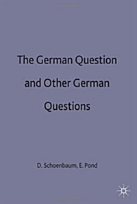 The German Question and Other German Questions (Hardcover)