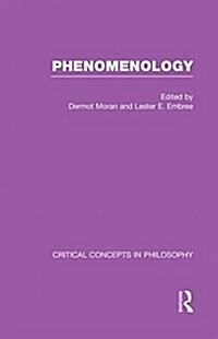 Phenomenology:Crit Con In Phil (Hardcover)