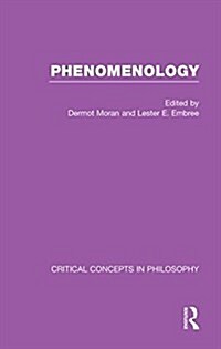 Phenomenology:Crit Con In Phil (Hardcover)