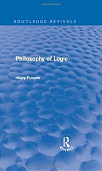 Philosophy of Logic (Routledge Revivals) (Hardcover)