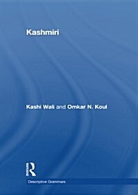 Kashmiri : A Cognitive-Descriptive Grammar (Paperback)