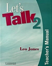 [중고] Lets Talk 2 Teachers Manual (Paperback, 2 Rev ed)