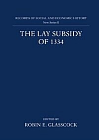 The Lay Subsidy of 1334 (Hardcover)