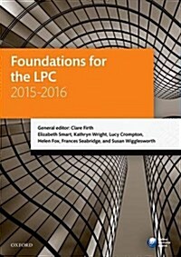 Foundations for the LPC 2015-16 (Paperback, 19 Rev ed)