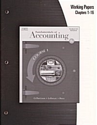 Wrk Pap Fund Acct Crse 1 8e (Paperback, 8 Rev ed)