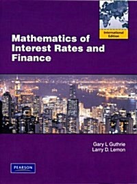 Mathematics of Interest Rates and Finance (Paperback, 1 International ed)