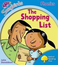 Oxford Reading Tree Songbirds Phonics: Level 3: The Shopping List (Paperback)