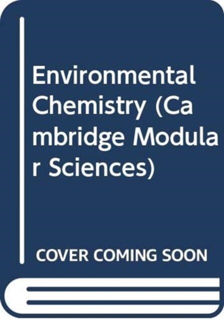 Environmental Chemistry (Paperback)