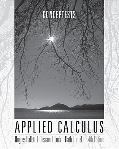 Applied Calculus : ConcepTests (Paperback, 3 Rev ed)