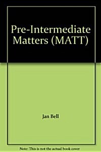 Pre-Intermediate Matters Class Cassette Set (Audio Cassette)