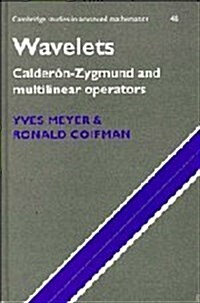 Wavelets : Calderon-Zygmund and Multilinear Operators (Hardcover)