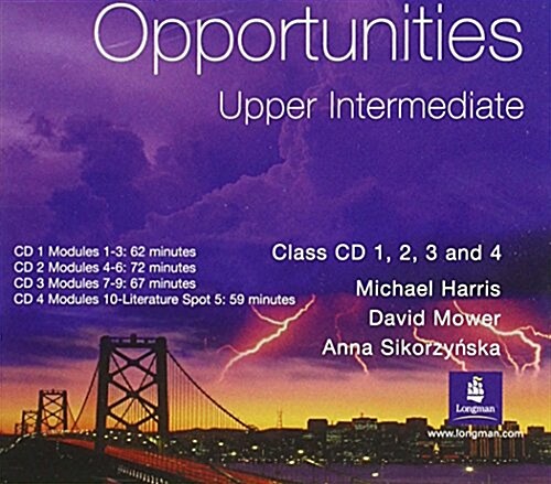 Opportunities Upper-Intermediate Class CD 1-4 Global (CD-Audio)