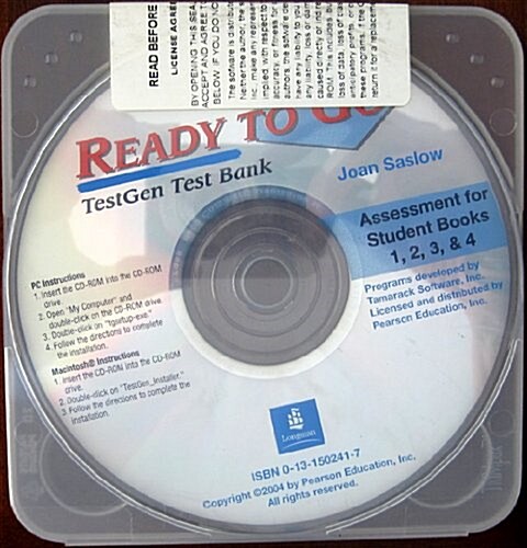Ready to Go Test Gen CD (CD-ROM)