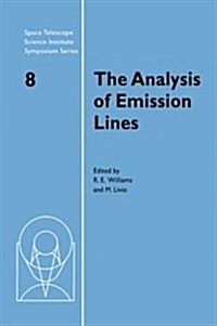 The Analysis of Emission Lines (Hardcover)