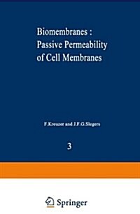 BIOMEMBRANES PASSIVE PERMEABILITY OF (Hardcover)